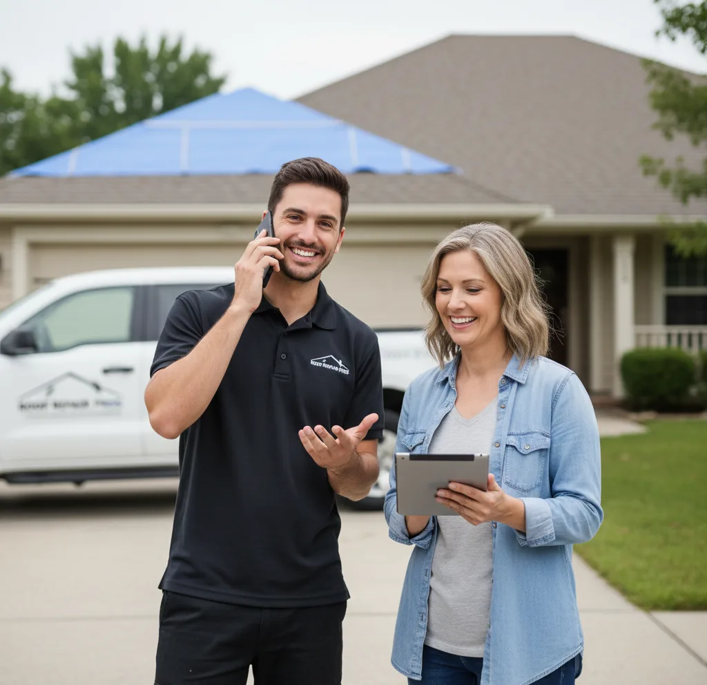 Modern Solutions Roof Repair customer support in Boomer